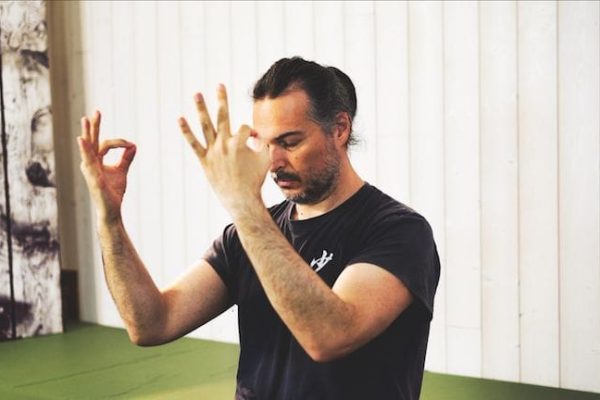 Serie para el campo electromagnético y la percepción del aura